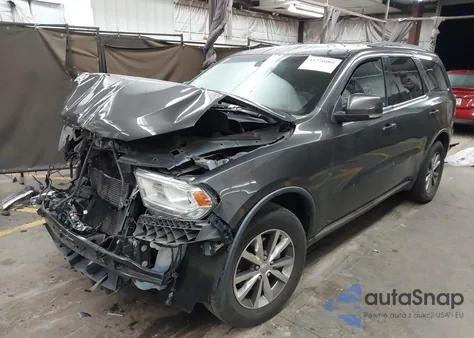 2016 Dodge Durango Limited z USA, uszkodzony, nr VIN 1C4RDHDG6GC322359